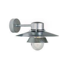 Nordlux Virum Seinävalaisin Galvanoitu 60W E27 IP44