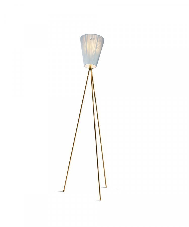 Northern Oslo Wood Lattiavalaisin Kulta / Vaalean Sininen