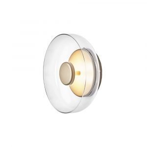 Nuura Blossi Seinävalaisin / Kattovalaisin Nordic Gold / Clear