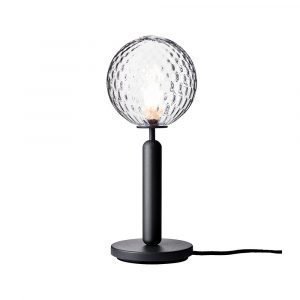 Nuura Miira Pöytävalaisin Rock Grey / Optic Clear