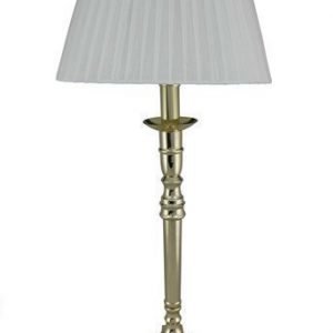 Oriva Pöytävalaisin Messinki Valkoinen