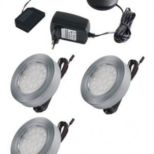 Ovaali 3 kpl LED ryhmä