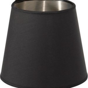 PR Home Mia L Lampunvarjostin Musta/Hopea 24 cm