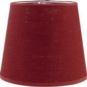 PR Home Mia L Lampunvarjostin Pellava Punainen 17 cm