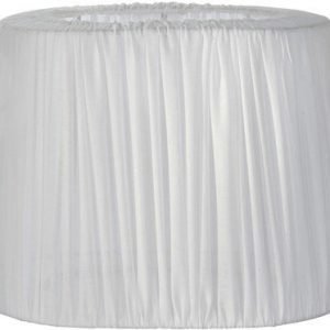PR Home Omera vekitetty Lampunvarjostin Puuvilla Valkoinen 20 cm
