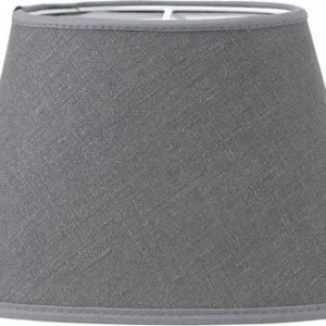 PR Home Ovaali lampunvarjostin Pellava Harmaa 20cm