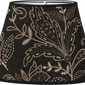 PR Home Ovaali lampunvarjostin Silmukka Musta 25cm