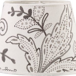 PR Home Ovaali lampunvarjostin Silmukka Valkoinen 20cm