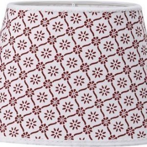 PR Home Ovaali lampunvarjostin Svea Punainen 20cm