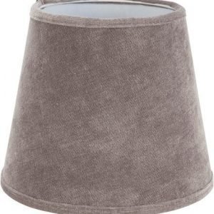 PR Home Queen Lampunvarjostin Sametti Harmaa 10 cm
