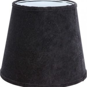 PR Home Queen Lampunvarjostin Sametti Musta 10 cm