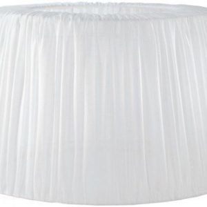 PR Home Sia Kattolampunvarjostin Puuvilla Valkoinen 50 cm