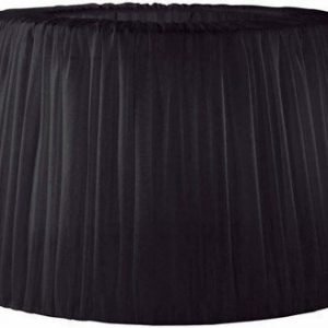 PR Home Sia Lattialampunvarjostin Puuvilla Musta 45 cm