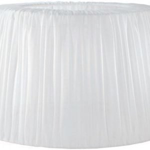 PR Home Sia Lattialampunvarjostin Puuvilla Valkoinen 40 cm