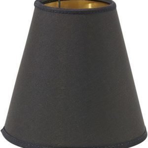 PR Home Ylärengas lampunvarjostin E14 Musta/Kulta 14 cm