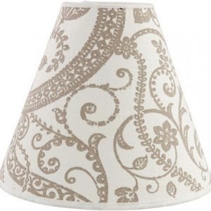 PR Home Ylärengas lampunvarjostin Pellava Flora 22cm