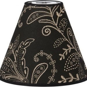 PR Home Ylärengas lampunvarjostin Silmukka Musta 22cm