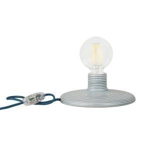 Paradisverkstaden Linje Pöytävalaisin Valkoinen / Farkkujensininen