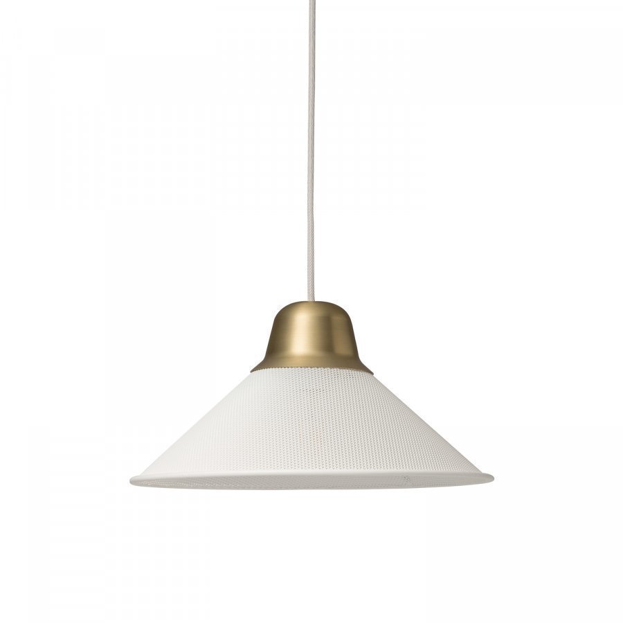 Petite Friture Aura Kattovalaisin Small Valkoinen Messinki