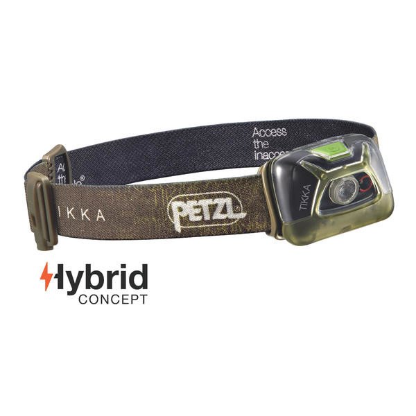 Petzl Tikka Otsavalaisin 3xaaa / 200lm / 60m / Max.240h Vihreä
