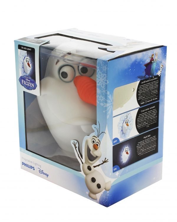 Philips Disney Frozen Olaf 3d Seinävalo