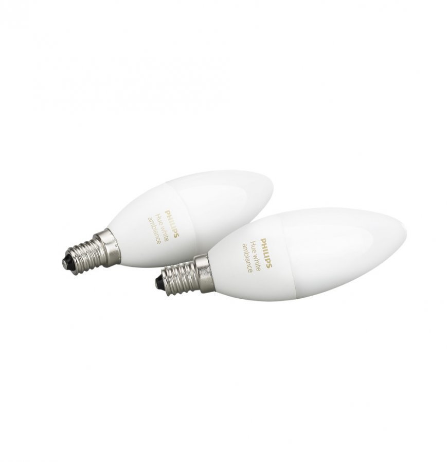 Philips Hue White Ambiance Led Älylamppu 2 Kpl 6w E14