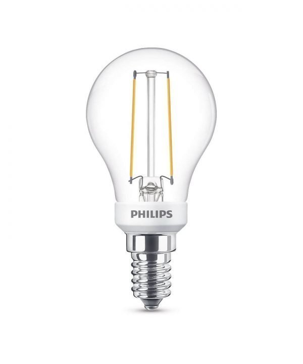 Philips Lamppu Led 3w Lasi Mainoslamppu 250lm Himmennettävissä E14