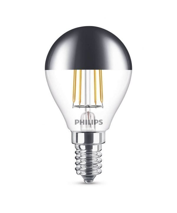 Philips Lamppu Led 4w Filamentti Kärkipeili Mainoslamppu 397lm E14