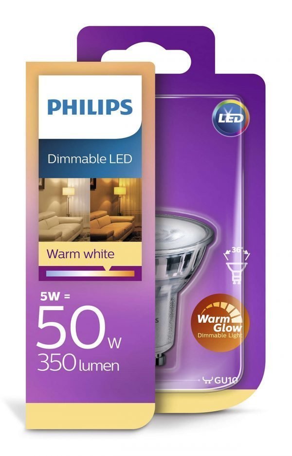 Philips Lamppu Led 5w 50w / 350lm Himmennettävissä Gu10