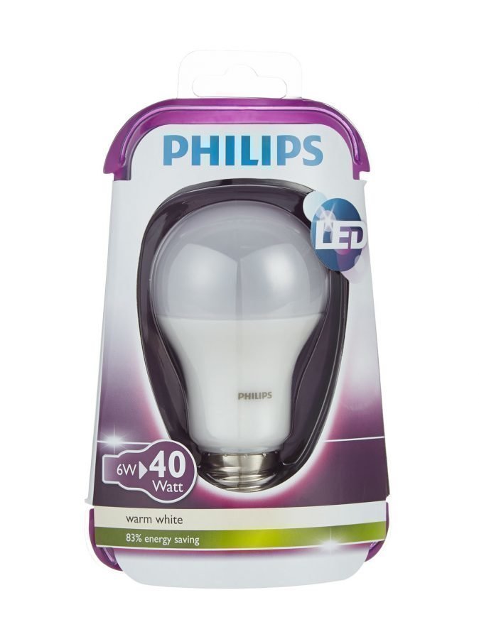 Philips Led Lamppu 40w E27 Lämmin Valkoinen