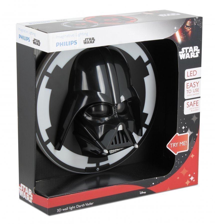 Philips Star Wars Darth Vader 3d Seinävalo