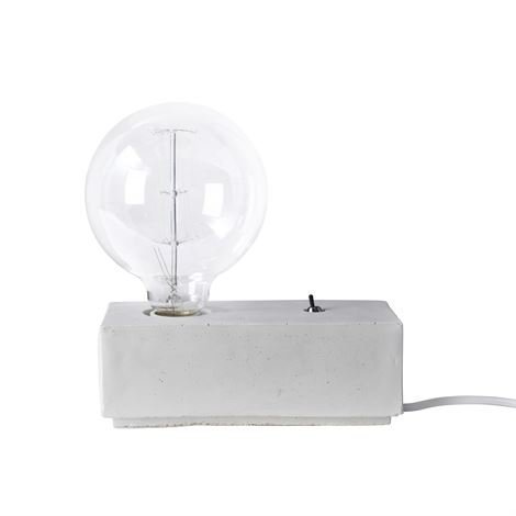 Pholc Stella Pöytävalaisin Betoni Suorakulmainen Valkoinen Betoni