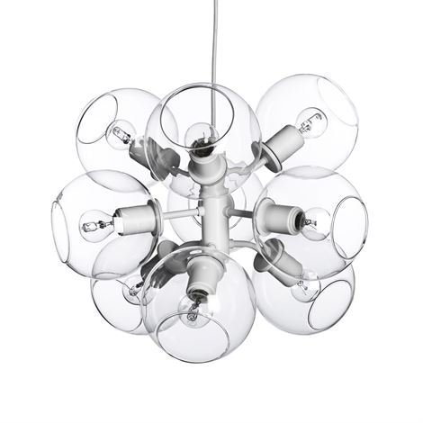 Pholc Tage Kattovalaisin Valkoinen-Kirkas Lasi