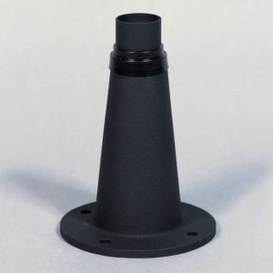 Pikkupylväs 574-750 Junior musta korkeus 245 mm