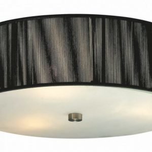 Plafondi Amelia Ø 400x180 mm musta