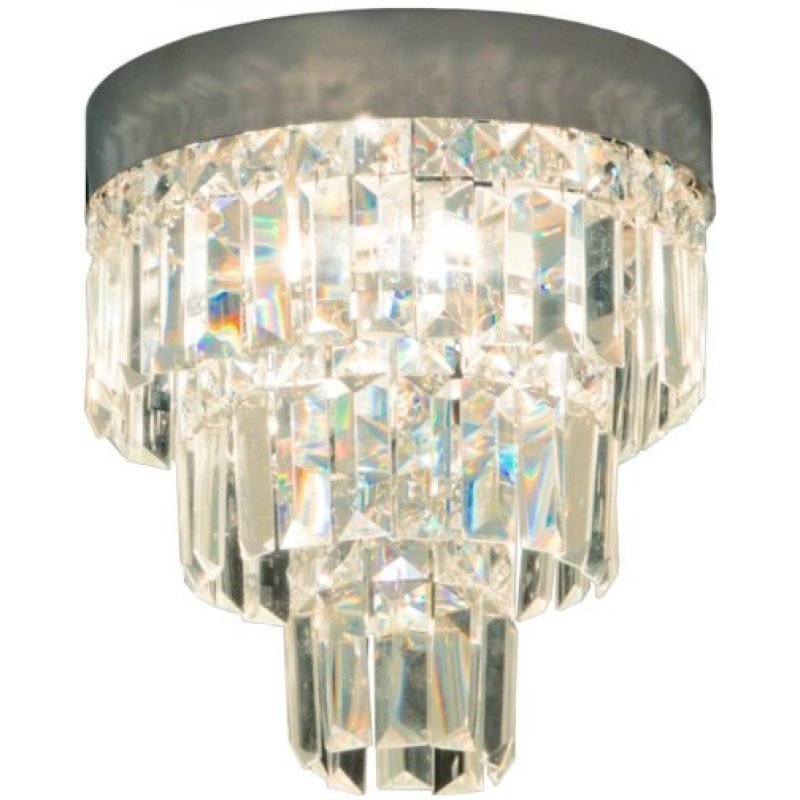 Plafondi Aneta Belissa IP44 Ø 250x250 mm kromi