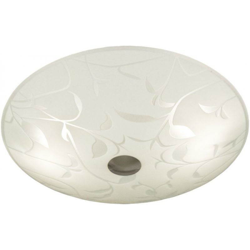 Plafondi Aneta Bladverk Ø 340x140 mm satiinilasi