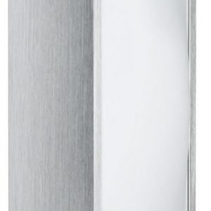 Plafondi Bound 280x280x88 mm harjattu alumiini/valkoinen