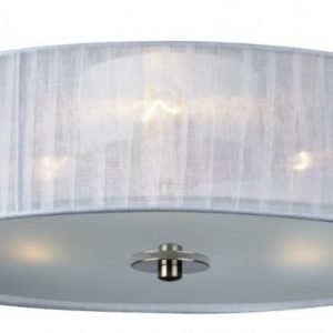 Plafondi Byske Ø 400x120 mm valkoinen organza/huurre