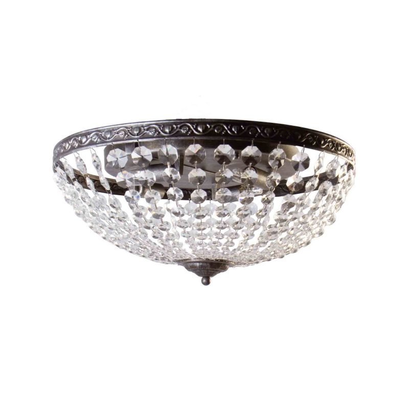 Plafondi Edward Ø 550x200 mm antiikkihopea