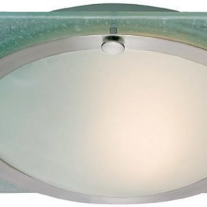 Plafondi Jane 280x280x85 mm kromi/opaaalilasi IP44