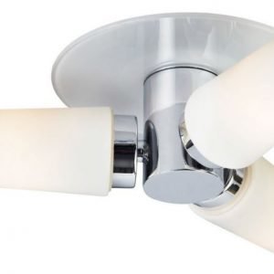 Plafondi Månstad LED Ø 390x120 mm 3-osainen valkoinen/opaali IP44