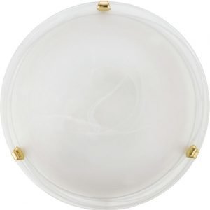 Plafondi Salome Ø 300 mm valkoinen/messinki