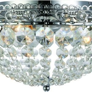 Plafondi Saxholm Ø 270x200 kromi/MC-lasi IP21