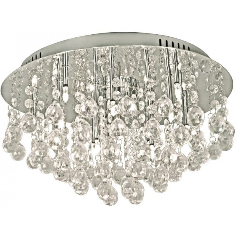 Plafondi Scan Lamps Felicia Ø 360x230 mm kromi