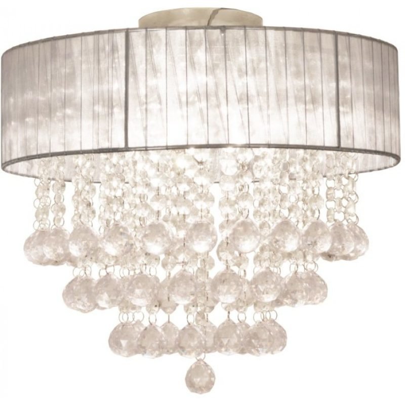 Plafondi Scan Lamps Madelene Ø 380x320 mm kromi