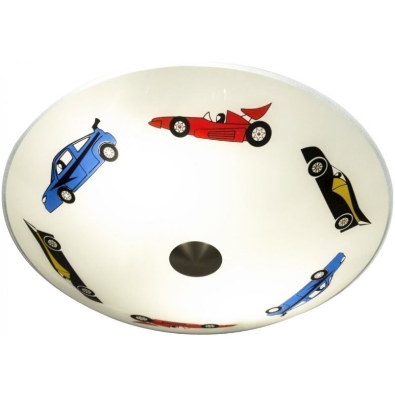 Plafondi Scan Lamps Racer Ø 400x140 valkoinen