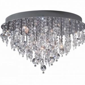 Plafondi Storeberg Ø 600x350 mm kromi/Brilliant-kristalli