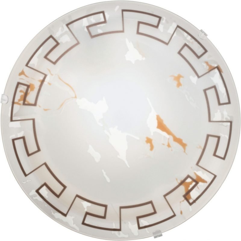 Plafondi Twister Ø 250 mm valkoinen/ruskea/kuvioitu