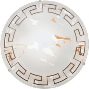 Plafondi Twister Ø 315 mm valkoinen/ruskea/kuvioitu